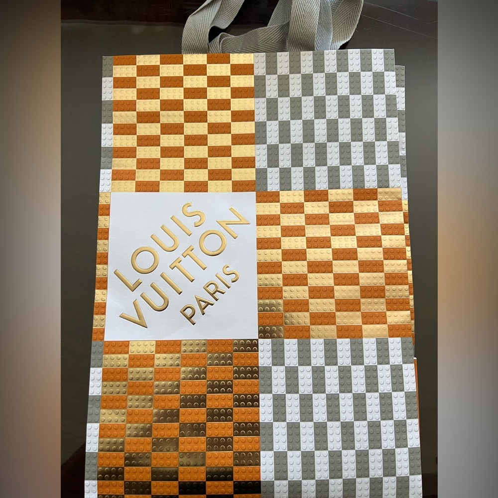 Louis Vuitton 2022 Holiday Lego Shopping Bag